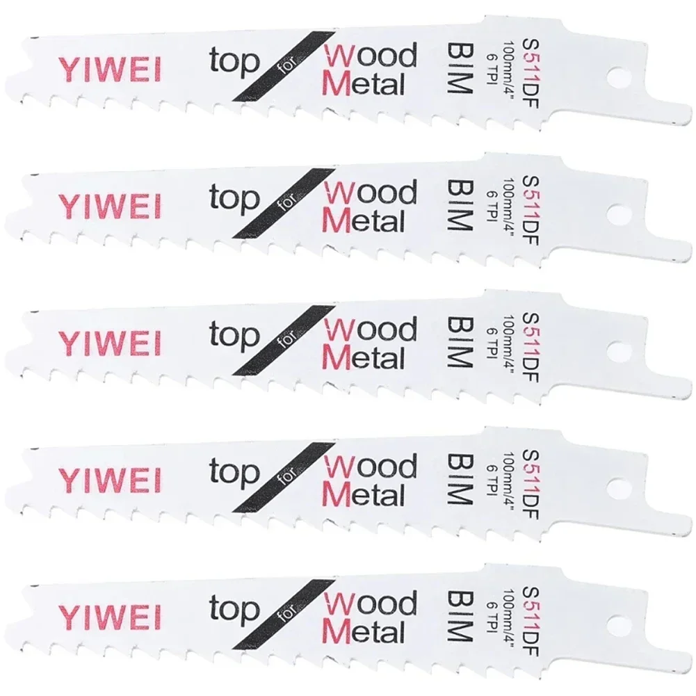 Лезвие для сабельной пилы S511DF 100 мм HCS лезвие резки дерева металла пластика ПВХ