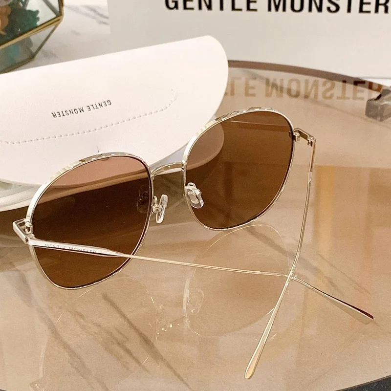 

Gentle Monster GM Sunglasses For Men Women Vintage Luxury Brand Designer Trending Products UV400 DOUBLEBREAD Alloy Sun Glasses