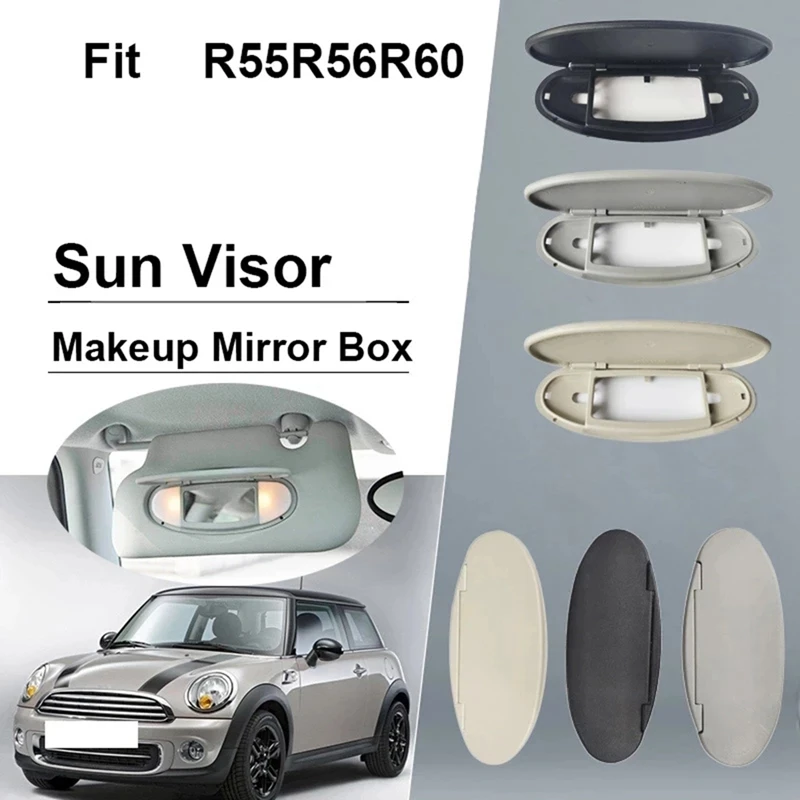 Автомобильный солнцезащитный козырек зеркало для макияжа чехол BMW MINI R55 R56 R60 2007-2014