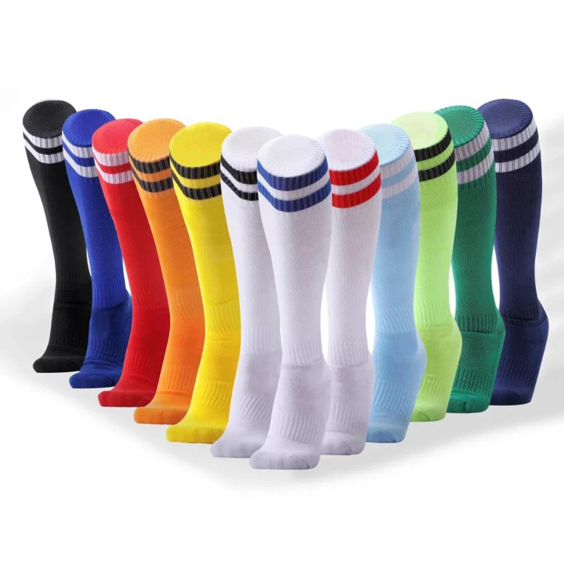 

2022 High Men's Socks Cotton Sport White Black Warm Thermal Football Plain Male Socks Men High Quality Running Soccer Cycling