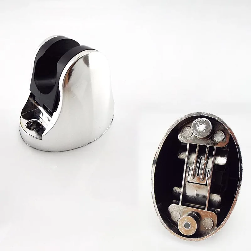 

1pcs Handheld Shower head Spray Head Holder Wall Mount silver Bracket Stand home Bathroom Accessories Adjustable Universal