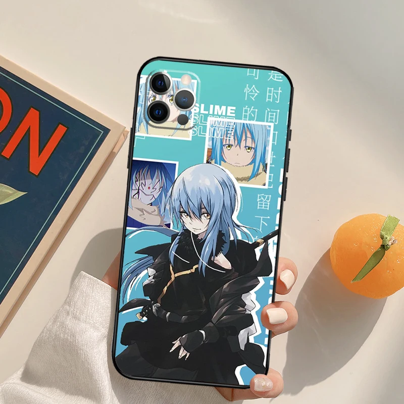Tensei Shitara Slime Datta Ken Rimuru чехол для iPhone 15 14 13 12 11 Pro Max XS XR X Mini 7 8 Plus SE 2022 Fundas |