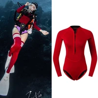 high stretch neoprene woman wetsuit for swim