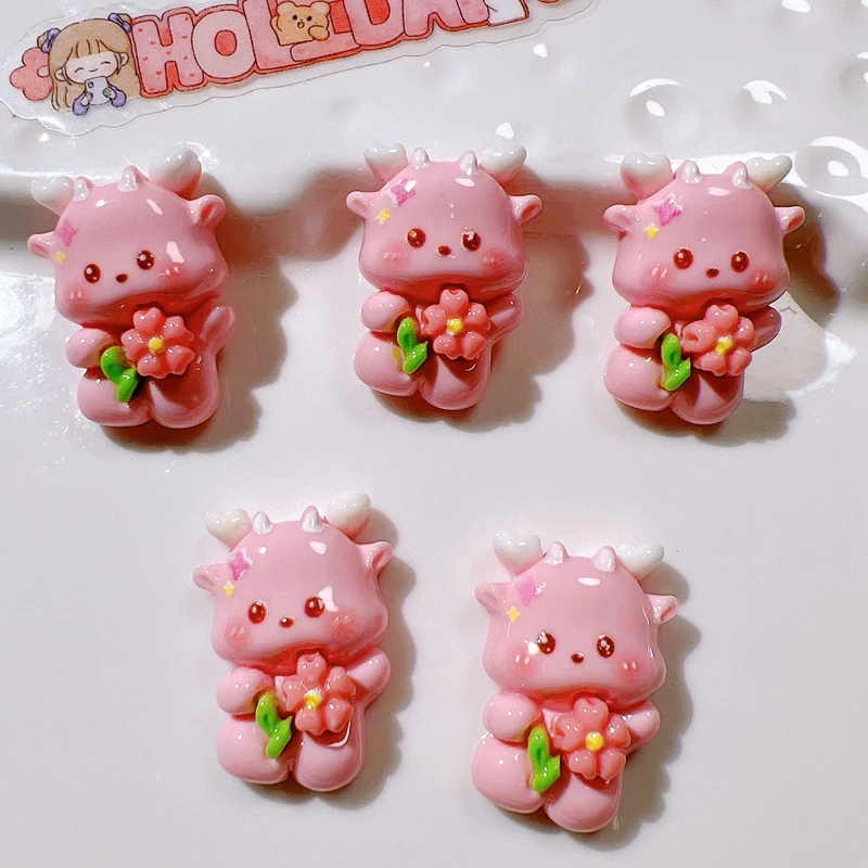 10 шт. новые милые Мультяшные животные маленький олень дракон детская серия