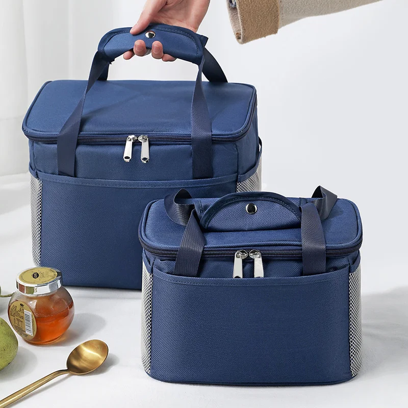

New Insulated Cooler Bag Portable Thermal Picnic Lunch Storage Box Camping Food Container Ice Pack Insulated Thermo Refrigerator