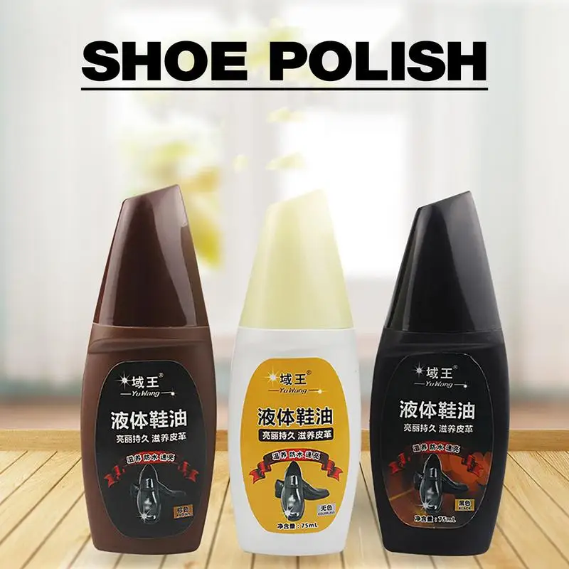 

Shoe Shine 75ml Maintenance Oil Shine For Leather Shoe Long Lasting Polish Shine For Women Men Shoe Maintenance For Meeting