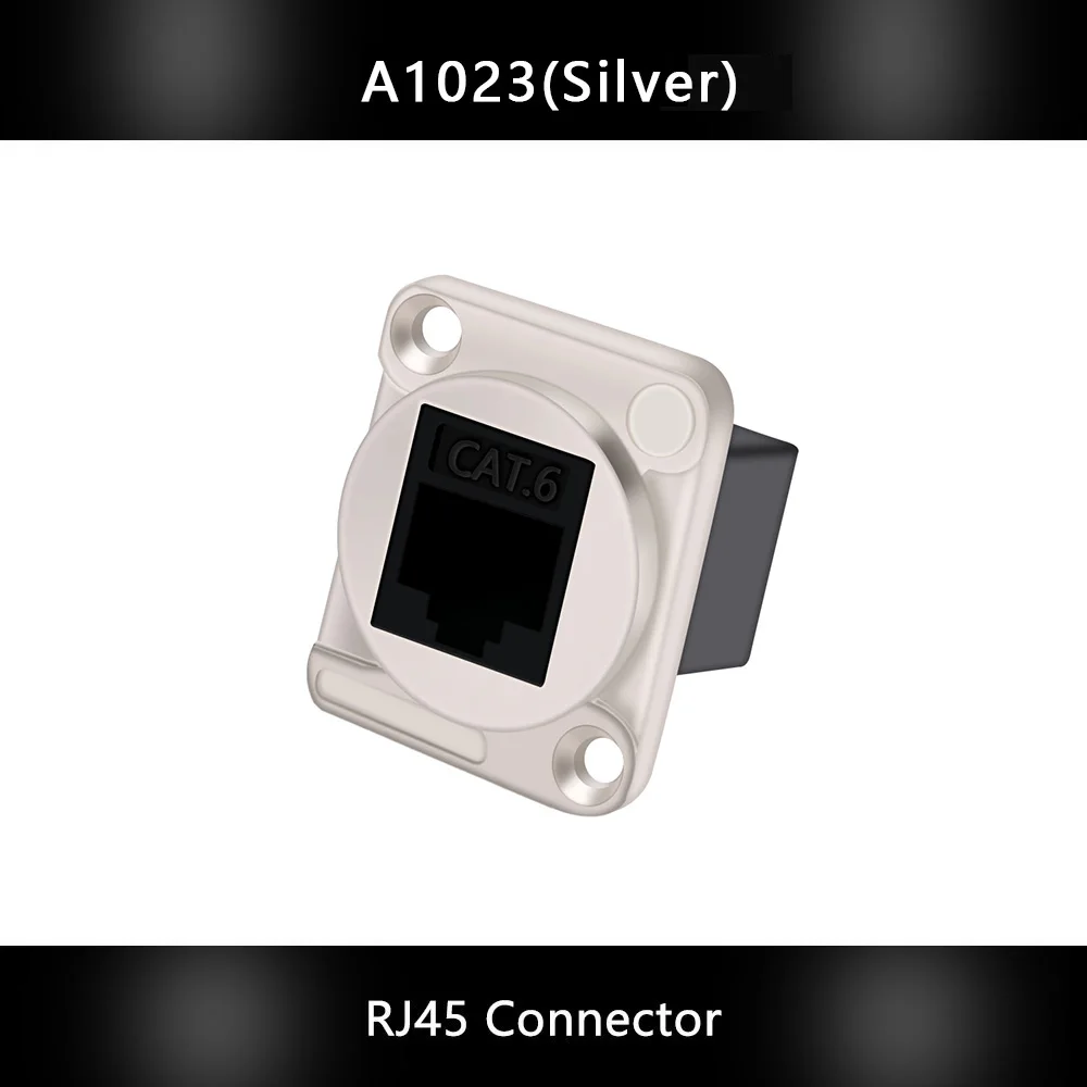 1 шт., разъем RJ45 CAT6, 8P8C, Модульный штекер для компьютера, UTP Ethernet-Кабель, позолоченный гигабитный сетевой обжимной экран