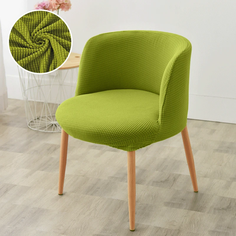 

High Sloping Arm Chair Cover Seat Armrest Slip-Covers Stool Protective Case Solid Color Chair Slipcover for Hotel Banquet Office