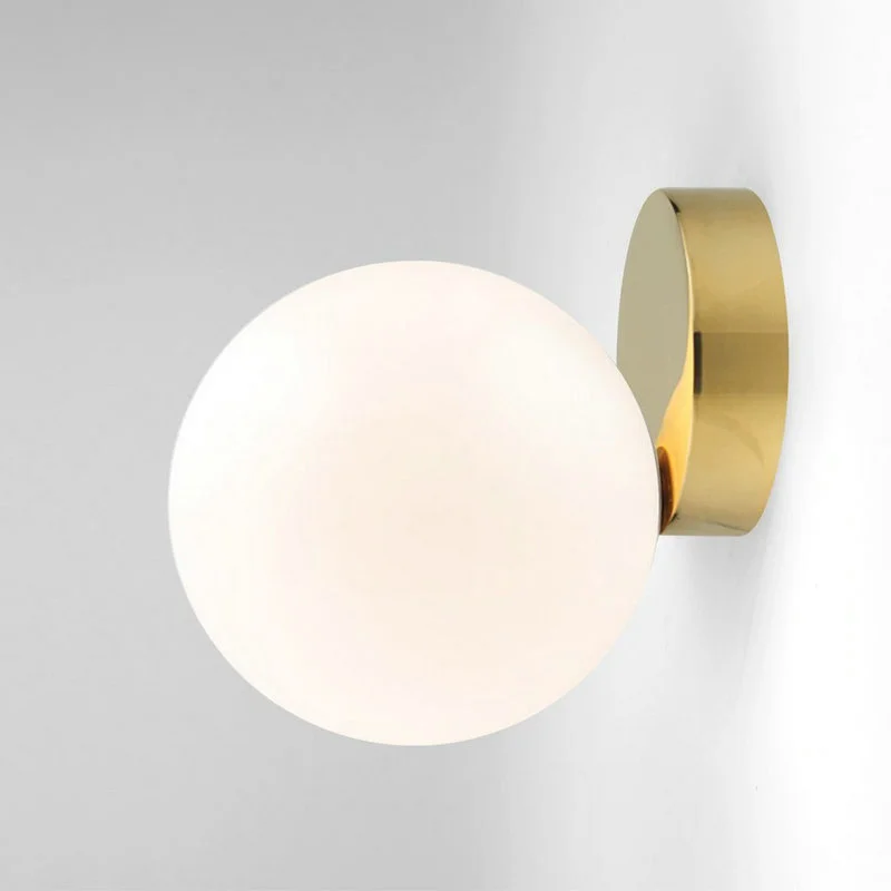 

modern led glass ball abajur bathroom light arandela monkey lamp cabecero de cama beside lamp