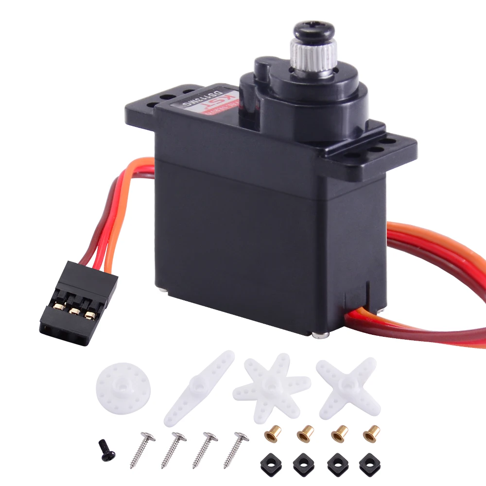 

KST DS113MG 0.12sec Wing Servo Motor Digital Coreless Swashplate Servo Metal Gear For 450 RC Helicopter Plane