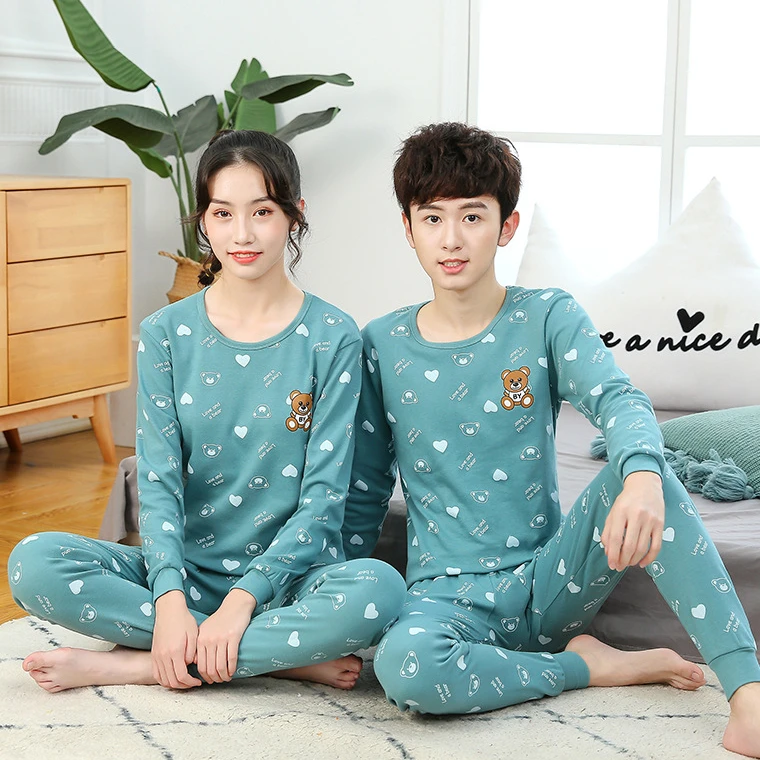 Cute Animal Teen Pijamas Winter Children's Pajama Sets Long Sleeves Pyjamas Kids Boys Sleepwear Clothes for Girls 12 14 16 Years images - 6