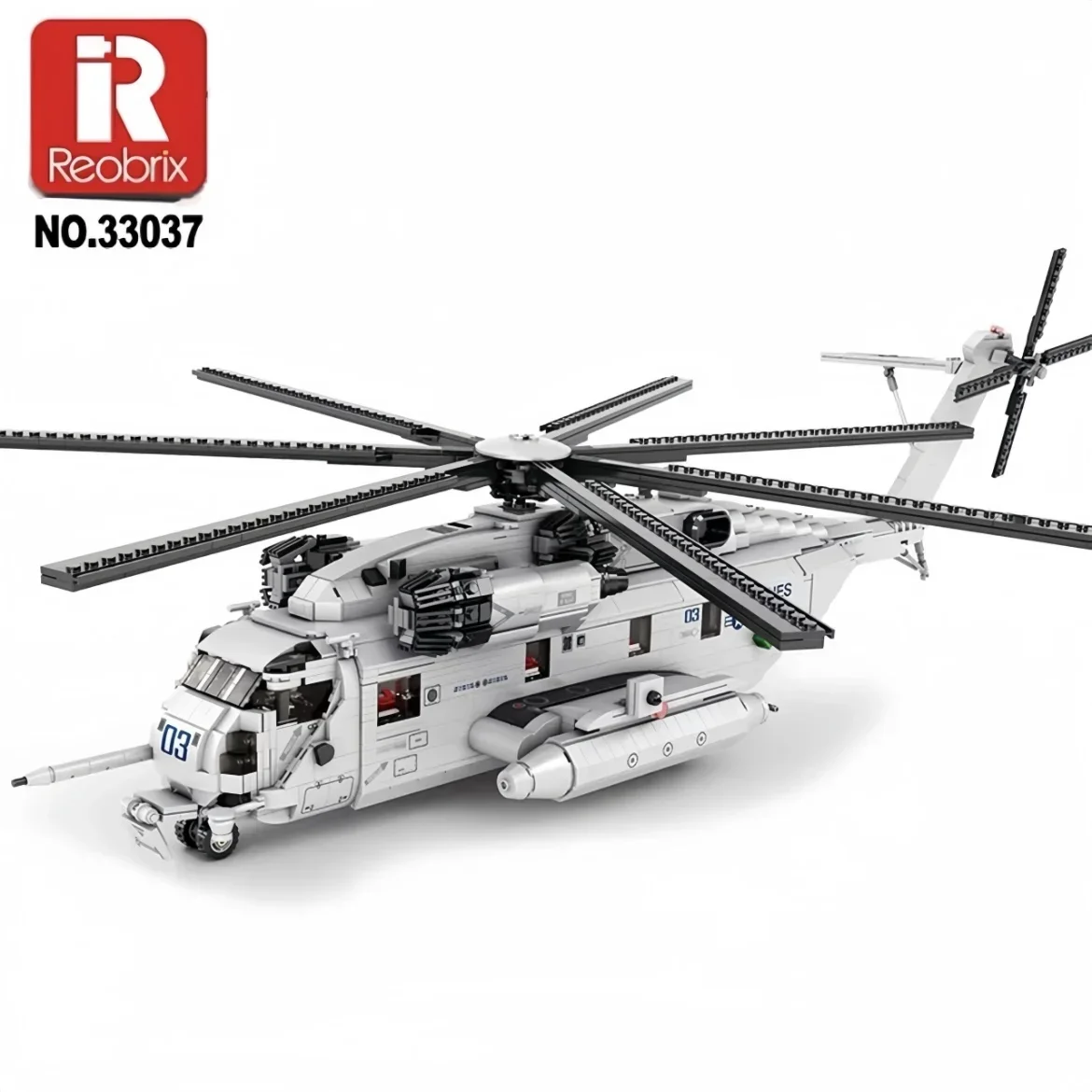 

Military Helicopter Sets CH-53E Super Stallion 1/35 Scale Modern Military Helicopter Building Assembly Model Gift For Kid Adult