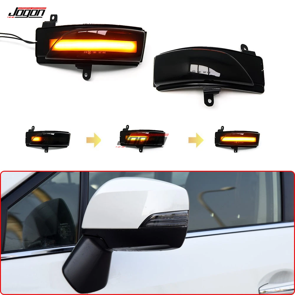 

Динамический последовательный свет для Subaru XV Crosstrek 2013 2014 2015 2016 2017, последовательный индикатор бокового зеркала, мигалка, автомобильный свет