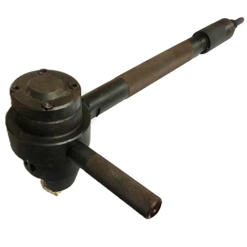 

Air operated tool with bush hammer chisel diamond tools for stone and concrete