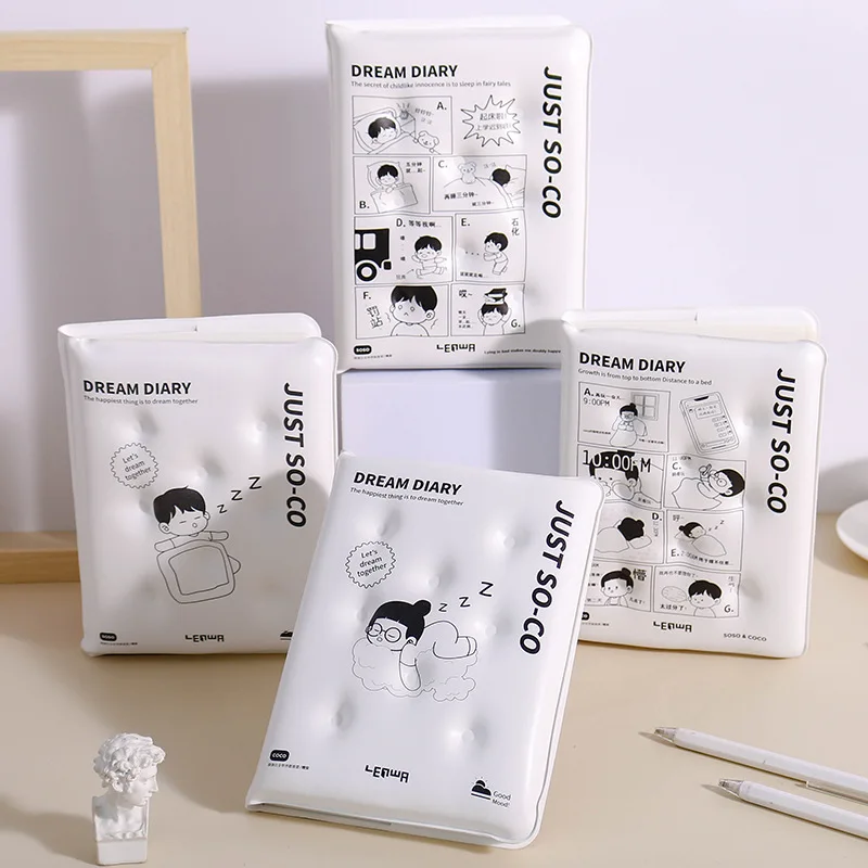 

3D Cartoon Decompression Notebook Student Funny Color Pages Planner Book Agenda Diary Reliever Stress Notebook Student Gift