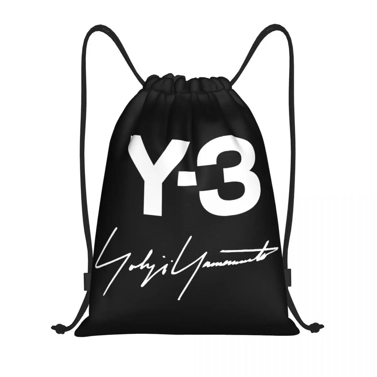 

Custom Yohji Yamamoto Of The Streets In Paris Drawstring Bag for Shopping Yoga Backpacks Men Women Sports Gym Sackpack
