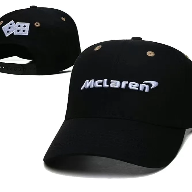 

2023 New hot sale McLarens baseball cap F1 racing cap flat brim hat