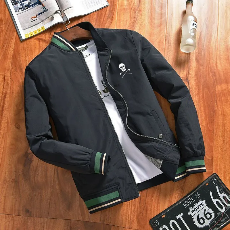 

high quality new Mens Golf Jacket sportswear windbreaker men's long sleeve jacket Spring men's jacket coat Golf men's clothes