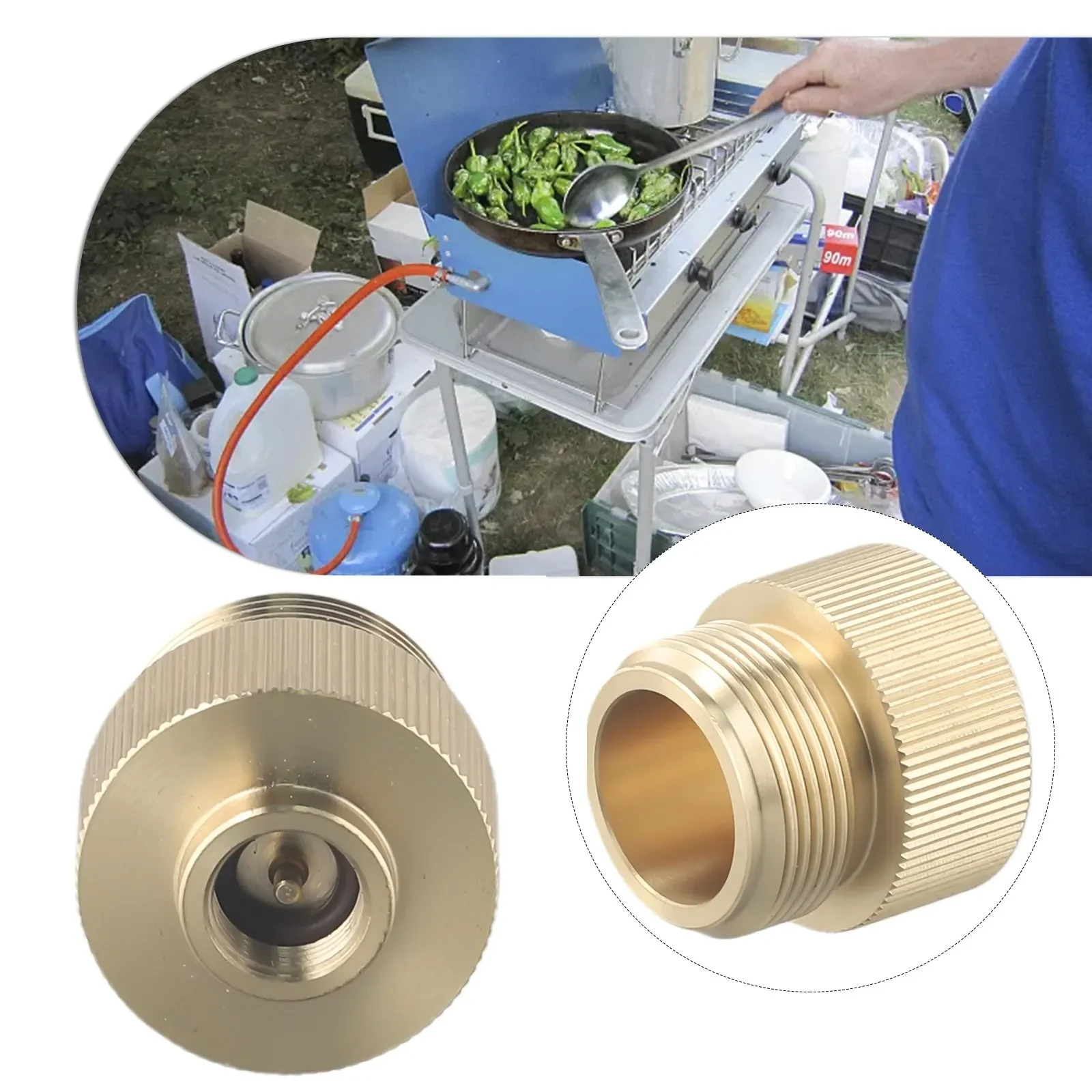 Адаптер для бензобака клапан 1 "-20 UNF до 7/16"-28UNF заряда MAPP с клапаном сброса