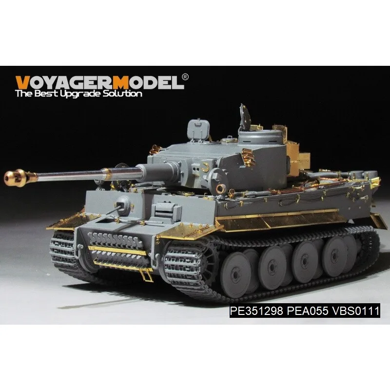 Фото Набор для базового модернизирования Voyager Photo Etched Part PE351298 1/35 Tiger I Early Production (для TAKOM) (без танка) №3