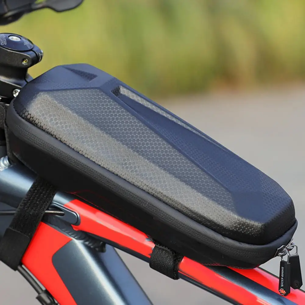 

EVA Mountain Bike Bag Rainproof Road Bicycle Frame Bag Cycling Accessories Hard Shell Tools Storage Panniers Big Capacity