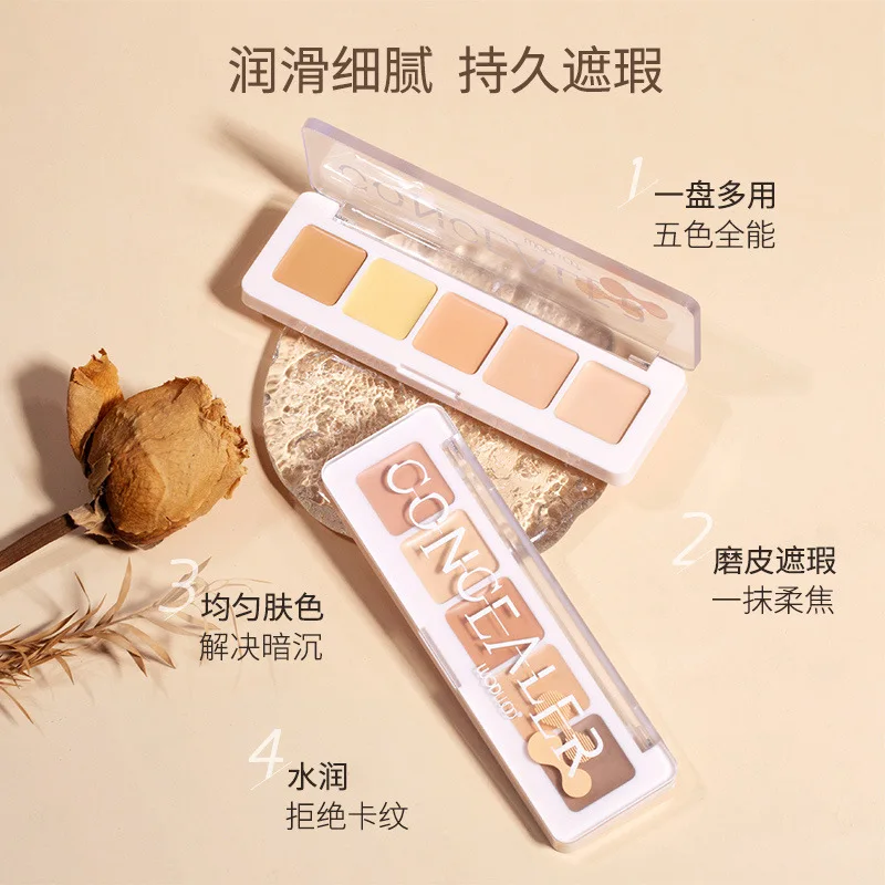 Lightweight Flawless Sheer Concealer Sweet and Cute Candy Color Portable Hydrating No-Yin Concealer Free Shipping