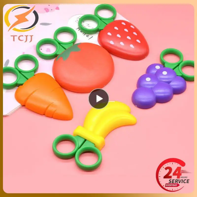 

Childrens Hand Scissors Polychromatic With A Protective Sheath Student Scissors Safety Scissors Scissors Handmade Scissors Cute