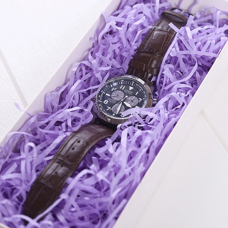 100 г лафитовая трава сложенная бумага красочные конфеты Подарочная коробка Декор