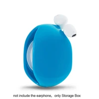 3 colors earphone winder mobile phone data cable storage box portable automatic cables reel hubs holder organizer