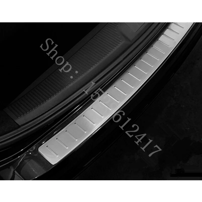 Для VW/volkswagen Sharan 2012 2013 ~ 2019 внешний задний бампер из нержавеющей стали протектор