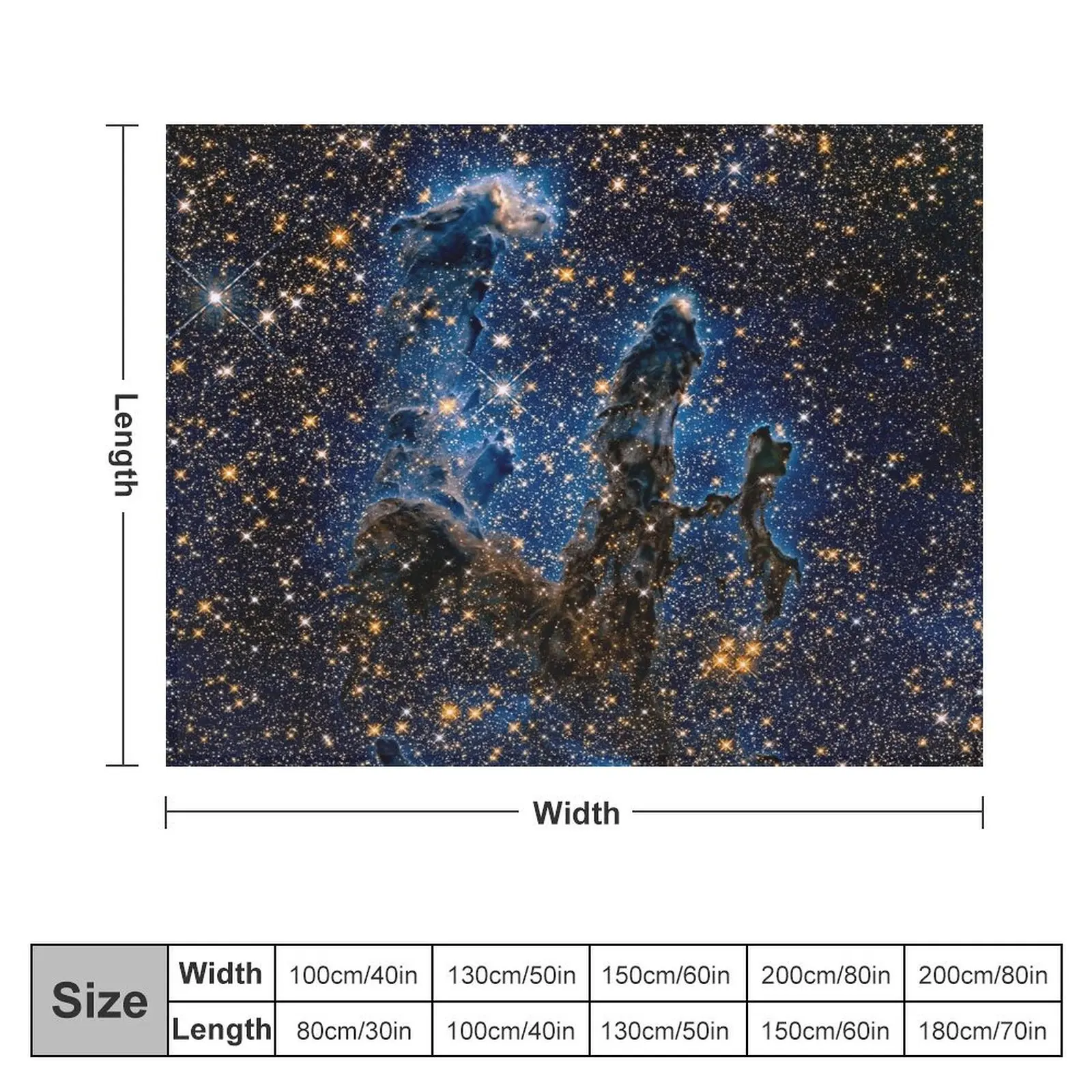 Колонны создания (инфракрасное) плед одеяло движущийся гигантский диван