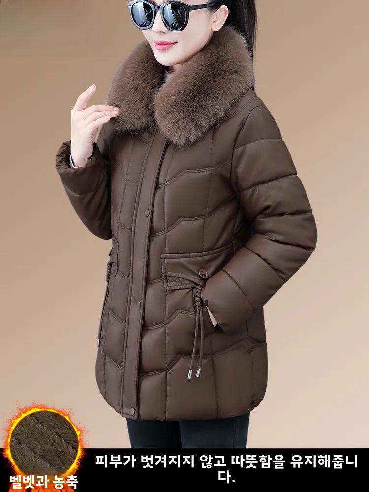 Пальто средней длины с хлопковой подкладкой Woodpecker. Женская зимняя куртка новинка