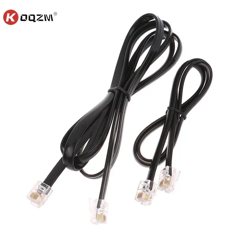

1PCS 0.5m 1m 2m 3m 5m Line Black RJ12 6P6C ST-4 ST4 Autoguide Camera Cable For Ioptron Auto Guide IEQ30 Ieq45 Kabel Accessories