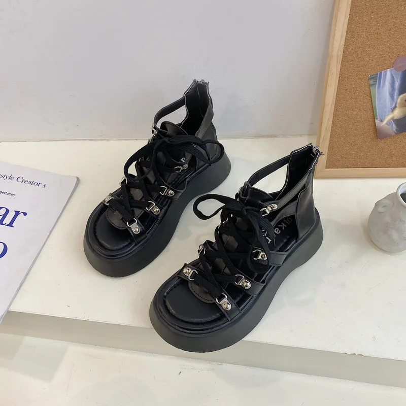 

Sandals Women's Summer 2022 New Fashion All-match Thick-soled Anti-skid Roman Shoes Beach Sandals Classic All-match