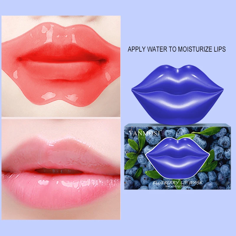 

Lip Masks Plumping Lips Balm 20pcs Gel Treatment for Overnight Hydrates Moisturizing Lips Anti-Wrinkle Anti-Aging Hot