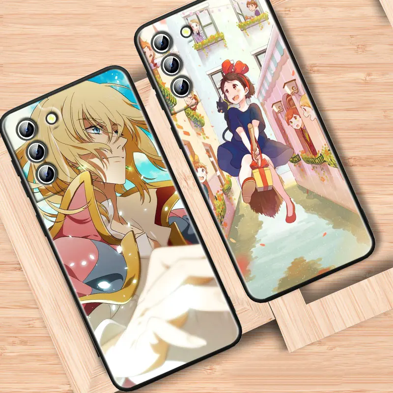 hot anime girl mary for samsung galaxy s22 s21 s20 ultra plus pro s10 s9 s8 s7 4g 5g soft tpu black phone case cover shell coque free global shipping
