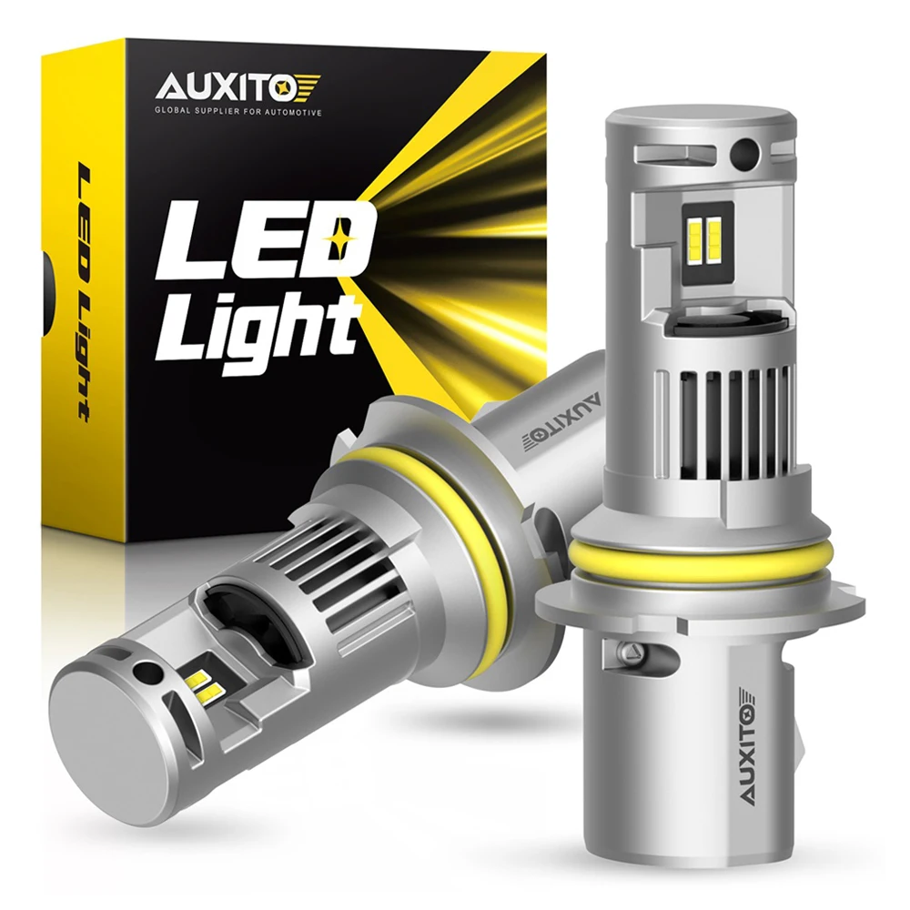 

Фары головного света HB1 9004, 2 шт., лампа ближнего/дальнего света с вентилятором 100 лм, 9006 Вт, фара головного света высокой мощности H13 H4 H11 9005, фонари головного света