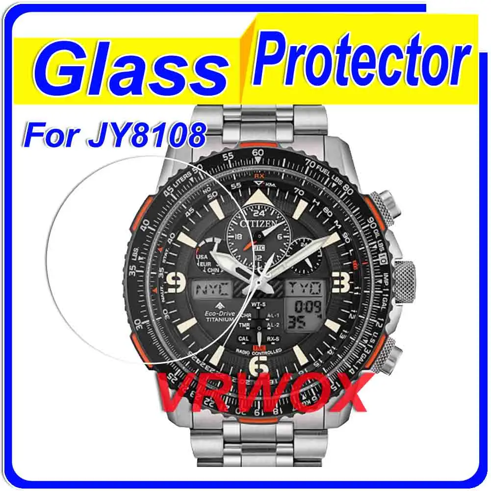 

3Pcs Glass Protector For JY8108 8019 AT8227 AT8113 AT8020 AT8050 AT8010 AT8040 AT8116 AT8128 8124Tempered Protector For Citizen