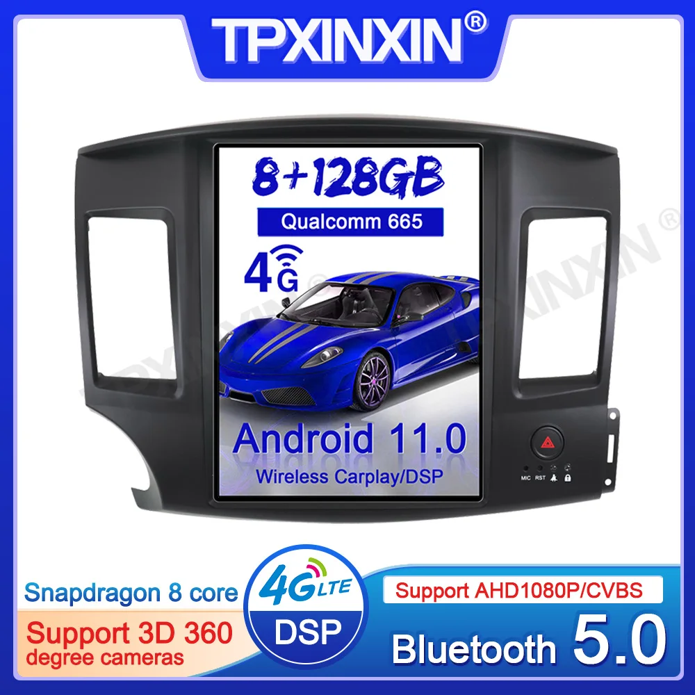 

Автомобильный мультимедийный плеер Qualcomm 8 + 128G для Mitsubishi Lancer 2010-2015 Android GPS-навигация стерео головное устройство мультимедийный плеер автомоб...