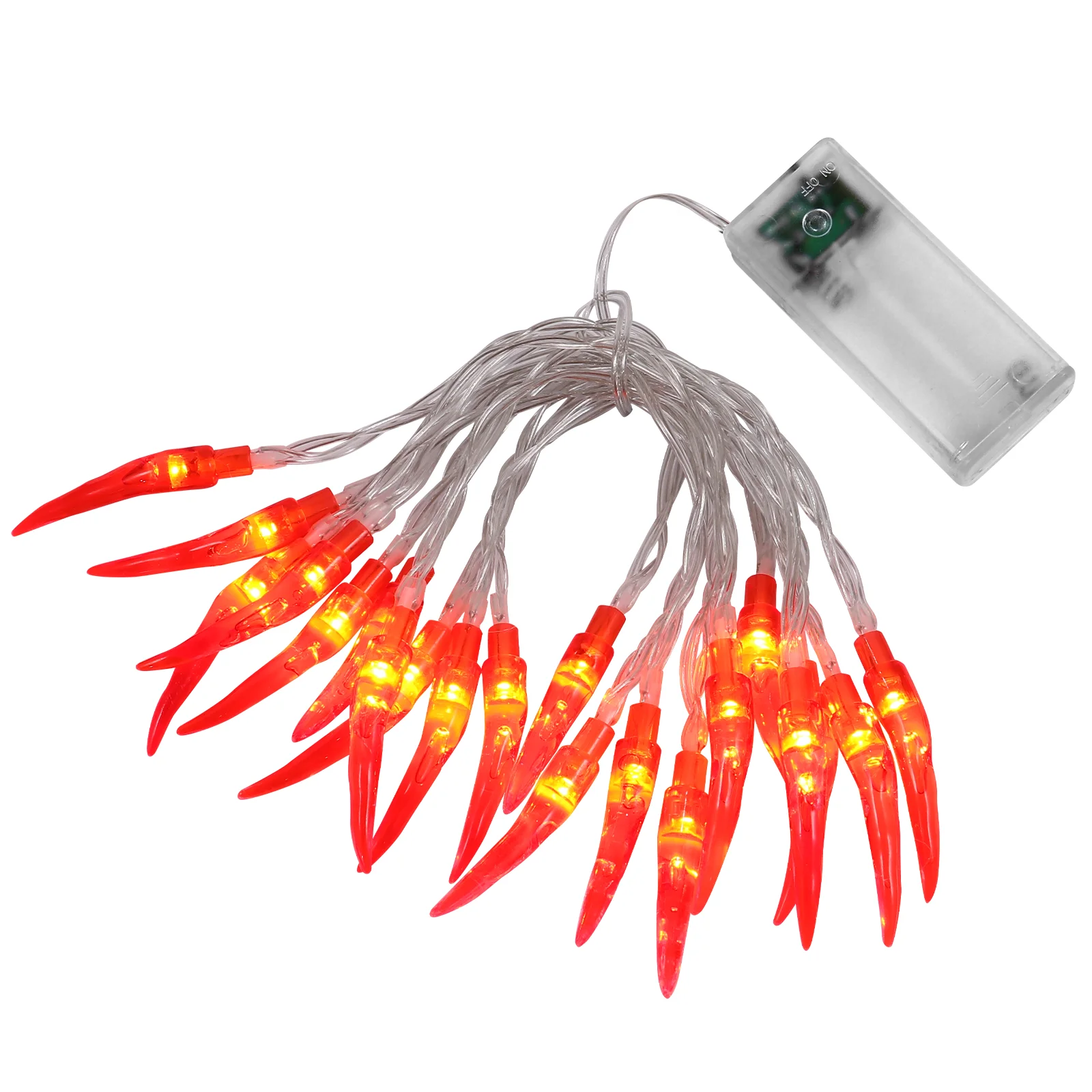 

LED Pepper Lighting Chain Christmas Lights Chili Fairy String Plastic Upholstery Trim