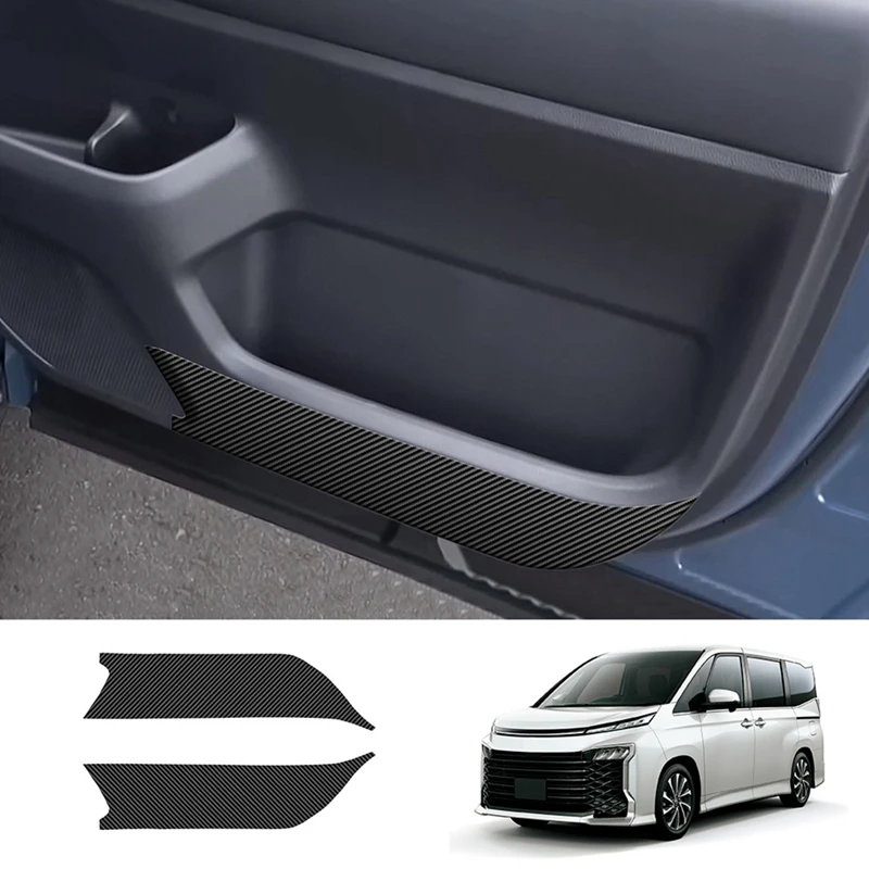 Кожаная накладка на переднюю дверь автомобиля защитная внутреннюю для Toyota VOXY/NOAH