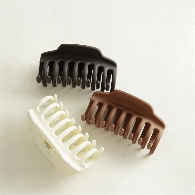 

Korean New Large Hairpins Simple Women Hair Claw Clip Elegant Temperament Hairgrips Fashion Headdress For Girl Hair Accessories