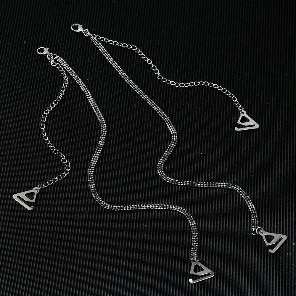 Женский Сексуальный Металлический Бюстгальтер С Противоскользящими Бретелями