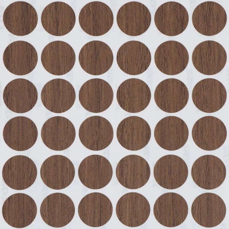 

Самоклеящиеся винтовые крышки для мебели, пластиковые, круглые, 54 шт.