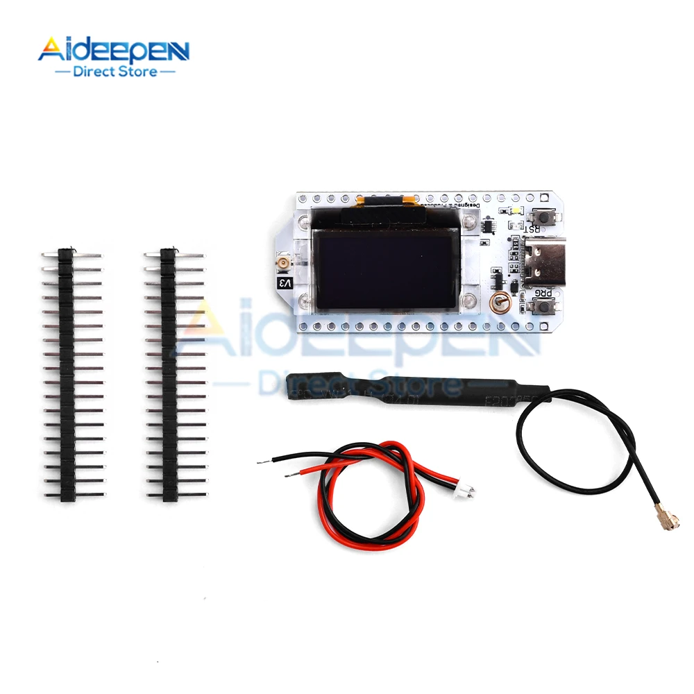 

433MHz 928MHz ESP32 LoRa V3 Development Board SX1262 0.96 Inch OLED Display BT+WIFI Lora Kit for Arduino IOT Smart Home