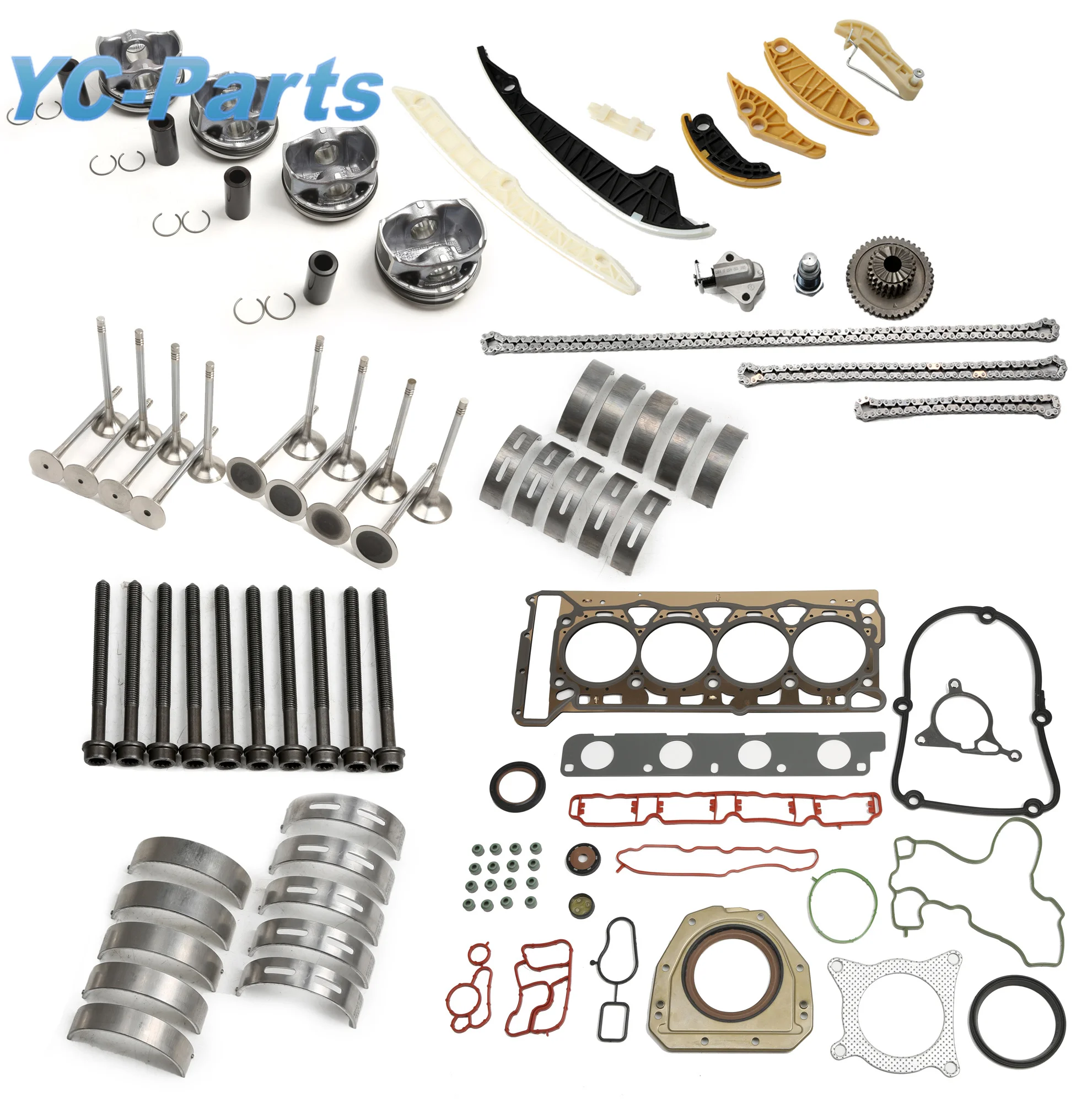 Комплект болтов воздухозаборных клапанов EA888 для AUDI A3 A4 A5 TT VW Passat CC Golf SKODA 1 8 т 23 мм