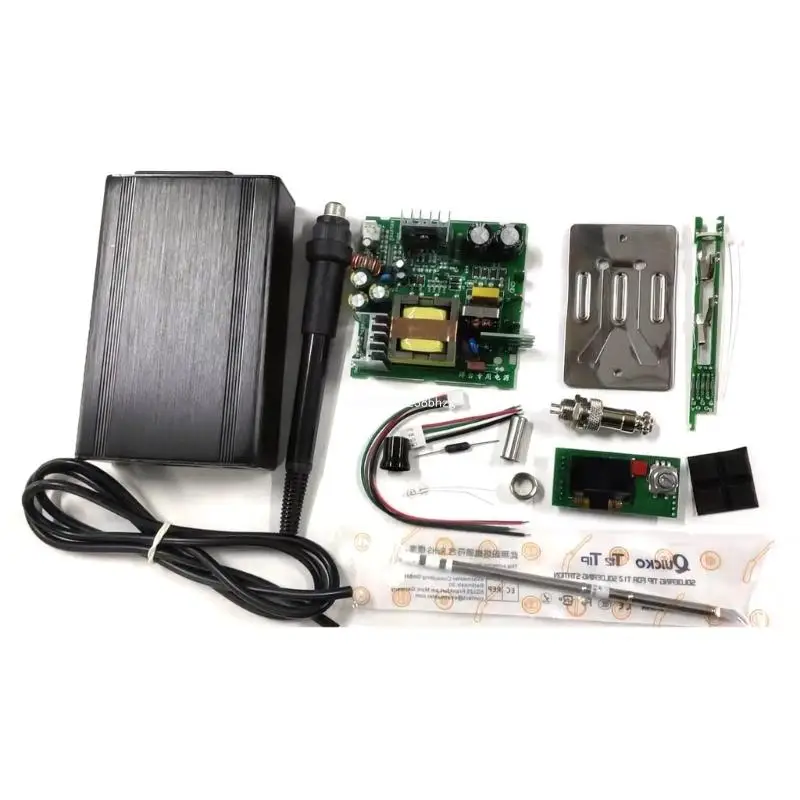 Mini STC-LED новый дизайн паяльная станция цифровая подставка для сварочного утюга 12-24