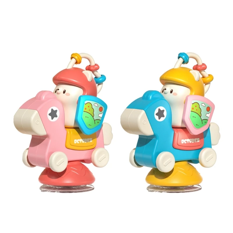 

Baby Bathing Eating Toy for Boys Girls Children Bathing Spinner Suction Cup Toy