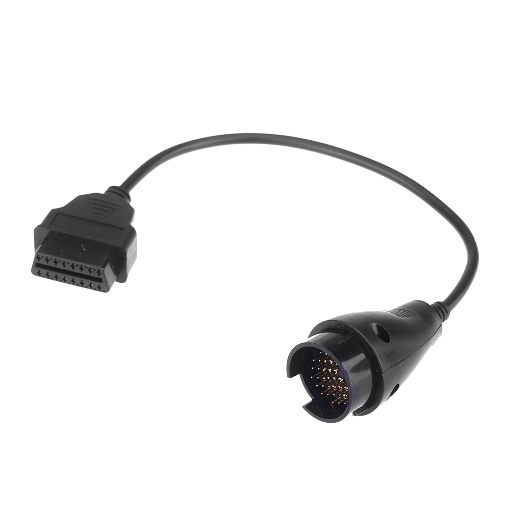 

High Quality MB 38 Pin to 16 Pin OBD2 OBD II Diagnostic Adapter For Mercedes 38 Pin OBD 38pin Connector For Benz Free Shipping