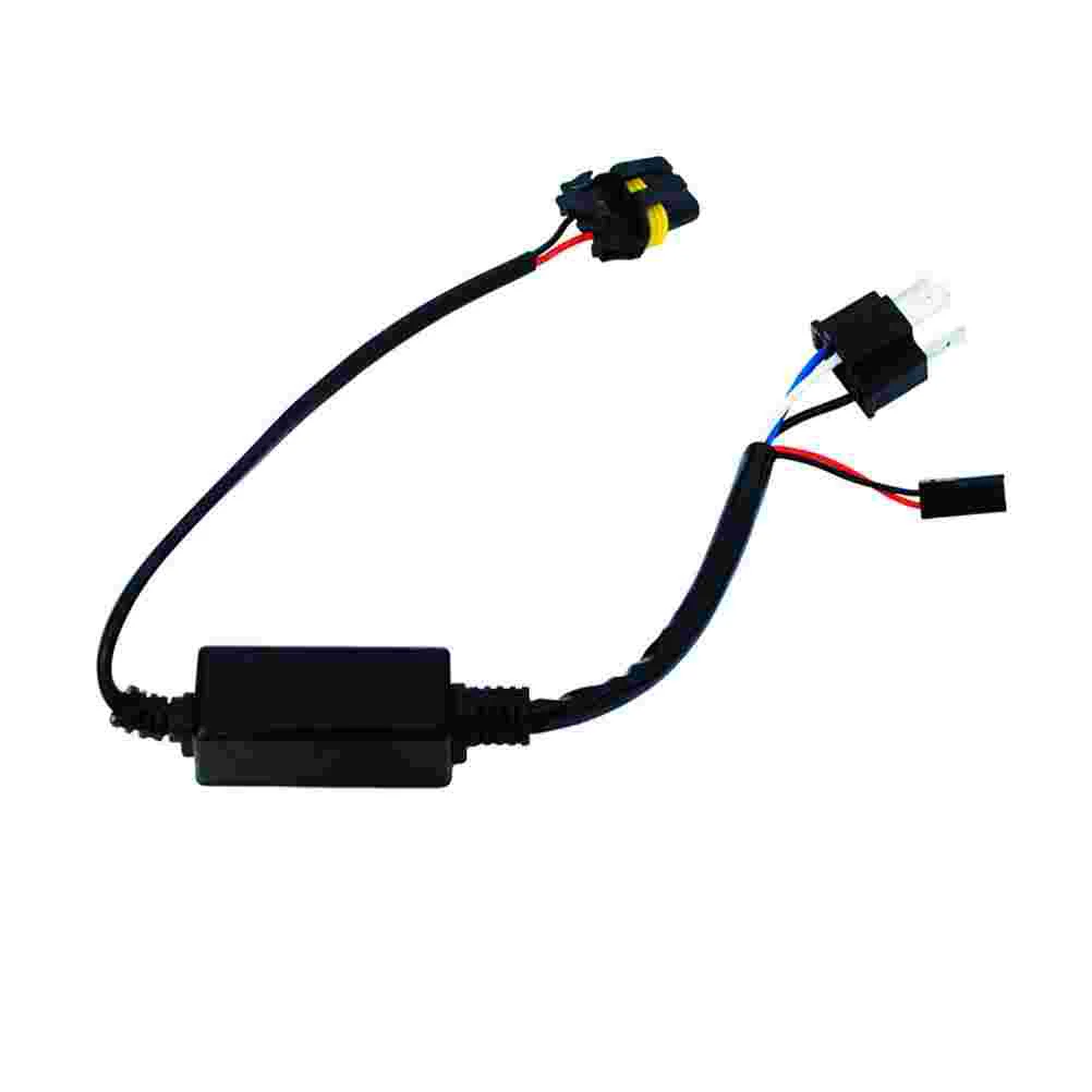 

1 Pc H4 Wire Harness High Low Connect Lead H4 Conversion Kit Connector Power Cable for Xenon Light